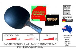 RADAK Blue Ebenholz with Rasanter R42 and Aurus Prime